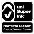 Pens | uni-ball 2003896 Medium 0.7 mm Retractable 207 Office Pack Gel Pen - Black Ink Pink/Translucent White Barrel (36/Pack) image number 2