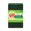 Sponges & Scrubbers | Scotch-Brite 226-5 3.8 in. x 6 in. Heavy-Duty Scour Pad - Green (5/Carton) image number 1