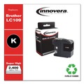 Ink & Toner | Innovera IVRLC109BK 2400 Page-Yield Remanufactured Super High-Yield Replacement for LC109BK - Black image number 1