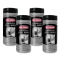 All-Purpose Cleaners | WEIMAN 92CT 1-Ply 7 in. x 8 in. Stainless Steel Wipes - White (4/Carton) image number 0