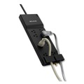 Surge Protectors | Belkin BE108230-12 3390 J 8 AC Outlets 12 ft. Cord Home/Office Surge Protector - Dark Gray image number 2