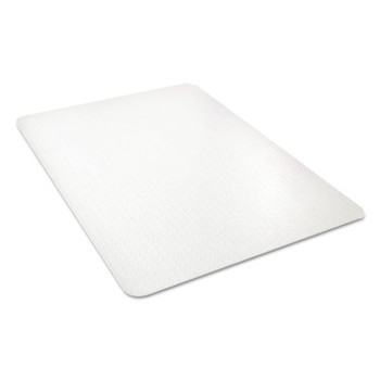 OFFICE CHAIR MATS | Deflecto CM11242PC 45 x 53 All Day Use Rectangle Chair Mat - Clear