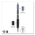 Pens | uni-ball 1921064 Signo 207 0.7 mm Retractable Gel Pen - Blue Ink/Smoke/Black/Blue Barrel/Medium (36/Box) image number 2
