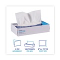 Tissues | Boardwalk BWK6500B 2-Ply Office Packs Facial Tissue Flat Box - White (30/Carton) image number 7