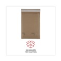 Envelopes & Mailers | Universal UNV62425 6 in. x 10 in. Barrier Bubble Air Cell Cushion Self-Adhesive Closure #0 Natural Self-Seal Cushioned Mailer - Kraft (200/Carton) image number 6