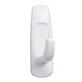 Wall Racks & Hooks | Command 17003-3ES 5 lbs. Capacity Large Plastic General Purpose Hooks - White (3/Pack) image number 1