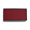 Stamps & Stamp Supplies | COSCO 2000PLUS 065473 2.38 in. x 0.25 in. Replacement Ink Pad for 2000PLUS 1SI40PGL and 1SI40P - Red image number 1