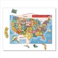 Office & Office Supplies | Janod J05487 Ages 7 to 12 United States Map Cardboard Puzzle image number 1