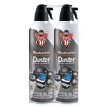 Office Accessories | Dust-Off DPSJMB2 17 oz. Can Disposable Compressed Air Duster (2/Pack) image number 0