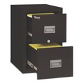Office Filing Cabinets & Shelves | FireKing 2P1825-CBL Patriot by FireKing 17.75 in. x 25 in. x 27.75 in. Insulated Fire File with 2 Legal/Letter Drawers - Black image number 3