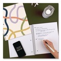 Notebooks & Pads | Five Star 820233F Simple Waves Organic Lines Notebook with Study App, 1-Subject, Med/College Rule, Assorted Cover Color (80) 11 x 8.5 Sheets image number 5