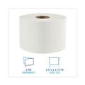 Toilet Paper | Boardwalk BWK45XTRA 2-Ply OptiCore Green Xtra Septic Safe Controlled Bath Tissue - White (36/Carton) image number 2