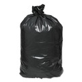 Trash Bags | Earthsense Commercial 1507739 40 in. x 46 in. 45 gal. 1.65 mil Linear Low Density Recycled Can Liners - Black (100/Carton) image number 1