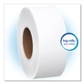  | Scott 7223 Essential 3.55 in. x 2000 ft. Septic Safe JRT Jumbo Roll Bathroom Tissue - White (12 Rolls/Carton) image number 4