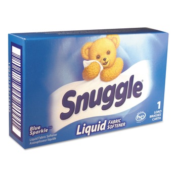 LAUNDRY DETERGENT | Snuggle VEN 2979996 1 Load Vend-Box Liquid HE Fabric Softener - Original (100/Carton)