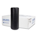  | Inteplast Group S386022K 60 gal. 22 microns 38 in. x 60 in. High-Density Commercial Can Liners - Black (150/Carton) image number 3