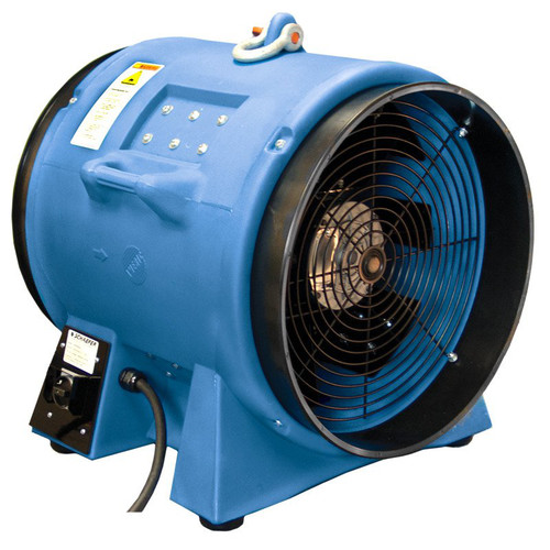  | Americ VAF8000B-3 6.5 Amp 20 in. High Capacity Confined Space Ventilator image number 0