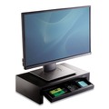 Back to School Sale | Fellowes Mfg Co. 8038101 Designer Suites 40-lb. Capacity Monitor Riser for 21 in. Monitors - Black Pearl image number 6