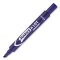 Permanent Markers | Avery 08884 Broad Chisel Tip Large Desk-Style MARKS A LOT Permanent Marker - Purple (1-Dozen) image number 3