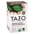 Beverages & Drink Mixes | Tazo 10794522003034 1.4 oz. Tea Bags - Organic Awake English Breakfast (96/Carton) image number 0