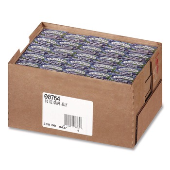 FOOD SERVICE | Smucker's 5150000764 0.5 oz. Jelly/Jam Plastic Portion Control Cups - Grape (200/Carton)