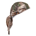 Safety & First Aid | Ergodyne 12475 Chill-Its 6615 One Size Fits Most High-Performance Bandana Doo Rag with Terry Cloth Sweatband - RealTree Xtra image number 0