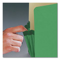 File Folders | Smead 73226 3.5 in. Expansion Colored File Pockets - Letter Size/Green image number 4