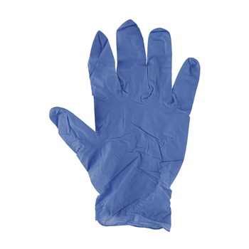 CLEANING GLOVES | Boardwalk 380XLCTA 4 mil Disposable General-Purpose Nitrile Gloves - Extra Large, Blue (1000/Carton)