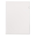 File Folders | Pendaflex 61504EE Letter Size Poly Color Transparent File Jackets - Clear (50/Box) image number 0
