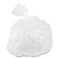  | Inteplast Group VALH2433N8 High-Density 16 Gallon 24 in. x 31 in. Commercial Can Liners - Clear (1000/Carton) image number 0