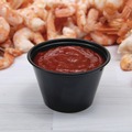 Cups and Lids | Dart P400BLK 4 oz. Polystyrene Portion Cups - Black (2500/Carton) image number 4
