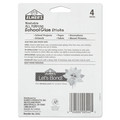 Adhesives & Glues | Elmer's E542 0.24 oz. Washable School Glue Sticks - Applies and Dries Clear (4/Pack) image number 3