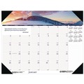 Back to School Sale | House of Doolittle 176 Earthscapes 22 in. x 17 in. 12-Month (Jan-Dec) 2026 Recycled Monthly Desk Pad Calendar - Mountains of the World Photos image number 1