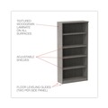 Office Filing Cabinets & Shelves | Alera ALEVA636632GY 31.75 in. x 14 in. x 64.75 in. Valencia Series 5 Shelf Bookcase image number 4