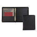 File Folders | Samsill 15250 1.5 in. Capacity 11 x 8.5 Classic Collection Zipper 3-Ring Binder - Black image number 4