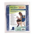 Office Chairs | Victor 00101 11 x 16 x 14 Elastic-Back Seat Sack for Chairs 12 in. to 17 in. Wide - Blue image number 3