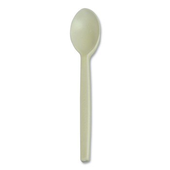 WNA EPS003 7 in. EcoSense Renewable Plant Starch Cutlery Spoon (50/Pack)