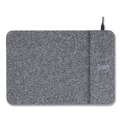 Office Accessories | Allsop 32192 13 in. x 8.75 in. Powertrack Wireless Charging Mouse Pad - Gray image number 1