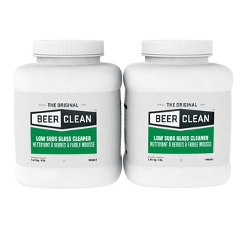 Diversey Care 990241 4 lbs. Powder Container Beer Clean Glass Cleaner - Unscented (2/Carton)