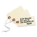 Dividers & Tabs | Avery 12606 5.25 in. x 2.63 in. 11.5 pt Stock Double Wired Shipping Tags - Manila (1000/Box) image number 2