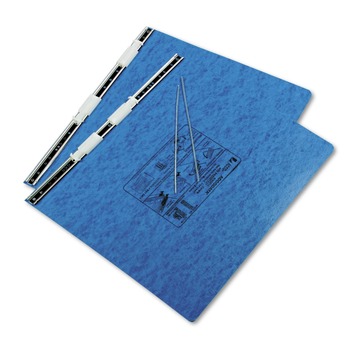 ACCO A7054072A PRESSTEX 14.88 in. x 11 in. 6 in. Capacity 2 Posts Post Binders with Storage Hooks - Light Blue