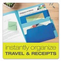 File Folders | Pendaflex 10772 0.75 in. Expansion Divide It Up Letter Size File Folder - Assorted Colors (24/Pack) image number 6