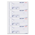 Just Launched | Rediform S1657NCL 6.88 in. x 2.75 in. 3-Part Carbonless Durable Hardcover Numbered Money Receipt Book image number 2