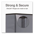 Just Launched | Cardinal 10331 Premier Easy Open 3 in. Capacity 11 in. x 8-1/2 in. 3 Ring ClearVue Locking Slant-D Ring Binder - Black image number 3