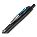 Pens | uni-ball 70463 207 Plusplus 0.7 mm Retractable Gel Pen - Blue Ink/Black Barrel/Medium (1-Dozen) image number 9