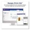 Labels | Avery 05292 Inkjet/Laser Printer 4 in. x 6 in. Shipping Labels with TrueBlock Technology - White (20/Pack) image number 4