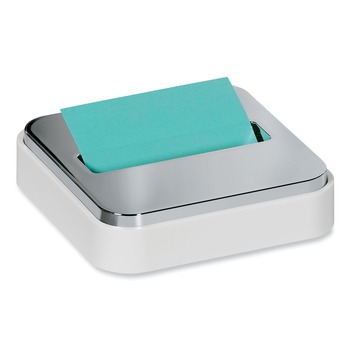 Post-it Pop-up Notes Super Sticky STL-330-W Steel Top Dispenser for 3 x 3 Pads - White/Steel (1/Pack)
