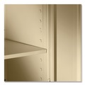 Office Filing Cabinets & Shelves | Tennsco 7218-LGY 36 in. x 18 in. x 72 in. Assembled High Standard Cabinet - Light Gray image number 4