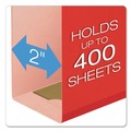 File Folders | Pendaflex 04152X2 RED 1/5-Cut Tabs 2 in. Capacity Letter Size Extra Capacity Reinforced Hanging File Folders with Box Bottom - Red (25/Box) image number 1