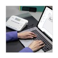 Label Makers | Brother P-Touch PTD410 P-Touch PT-D410 8.9 in. x 3.9 in. x 12.3 in. 20 mm/s Advanced Connected Label Maker image number 4